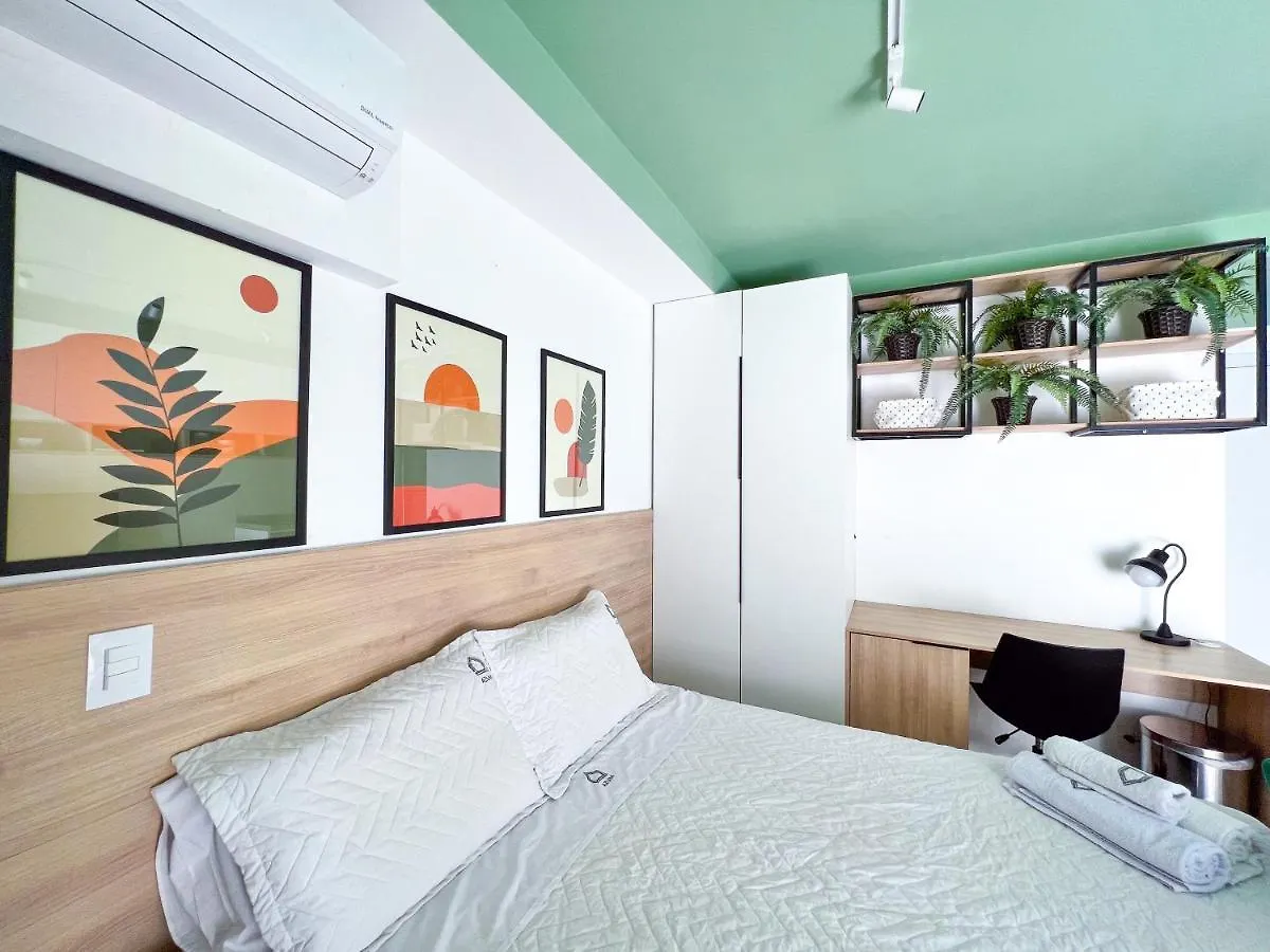 Apartamento Para Renovar As Energias - Cama Queen São Paulo 0*,
